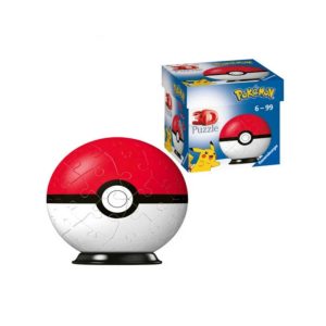 PUZZLE  52 PIEZAS  POKEBALL 3D